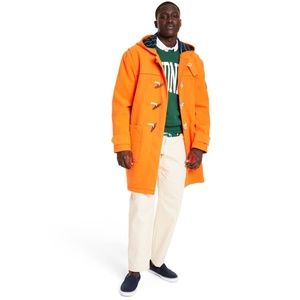 NEW Men's Rowing Blazers X Target Duffle Toggle Orange Coat 3XL 3 XL